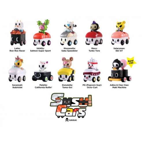 Sushi Cars by Tokidoki
