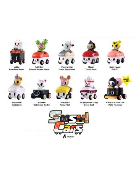 Sushi Cars by Tokidoki
