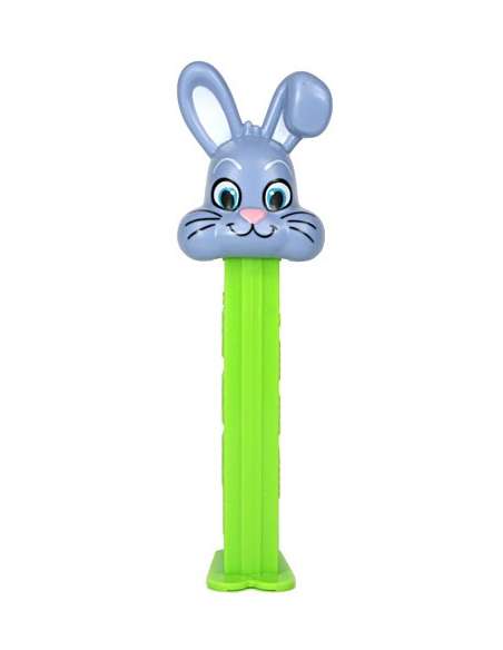 Dispensador Caramelos Pez Conejo Pascua Gris