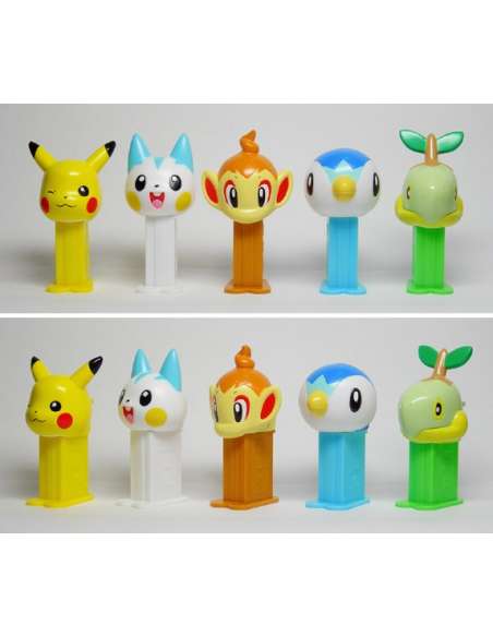 Pokemon 4 Mini Dispensadores Pez
