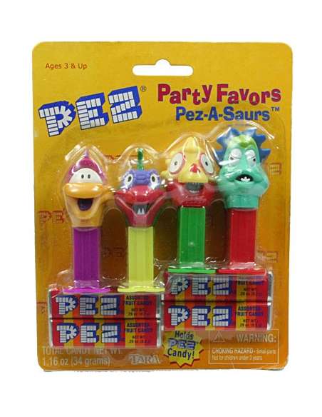 PEZ-A-Saurs Party Favors Mini Dispensadores Pez