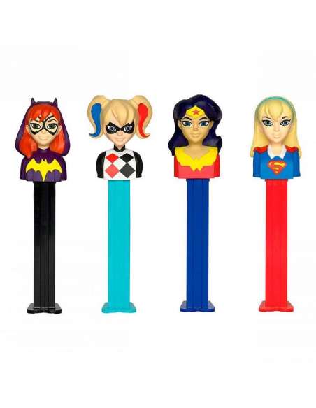 DC Girls Superhero dispensador caramelos pez