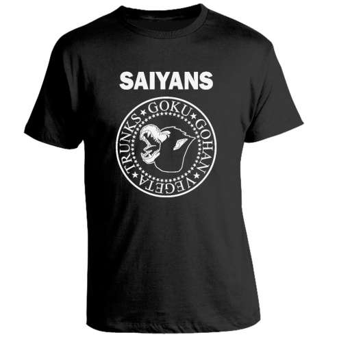 Camiseta Saiyans Dragon ball