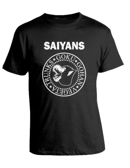 Camiseta Saiyans Dragon ball