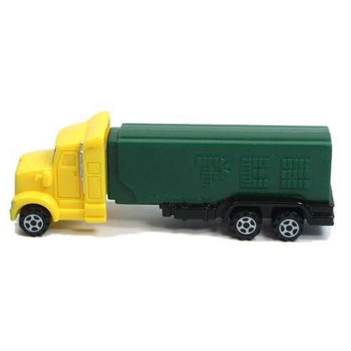 Dispensador Caramelos Pez Camión E Truck  Amarillo/Verde