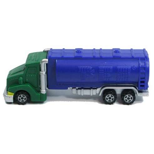 Dispensador Caramelos Pez Camión E Tanker Verde/Azul