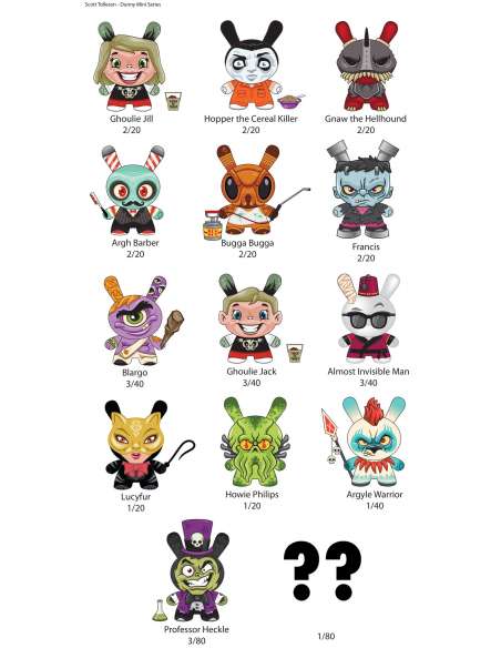The Odd Ones Dunny Series By Scott Tolleson