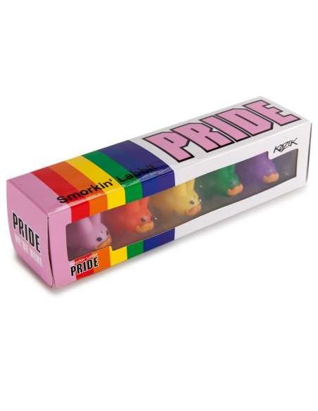 Mini 'Stache Labbit Pride 5-Pack Frank Kozik