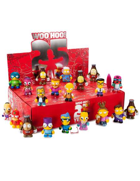 The Simpsons 25 Aniversario Mini Series Kidrobot