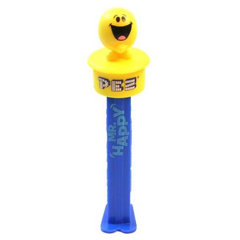 Click and Play Disney Mr Men  Mr Happy Dispensador Caramelos pez