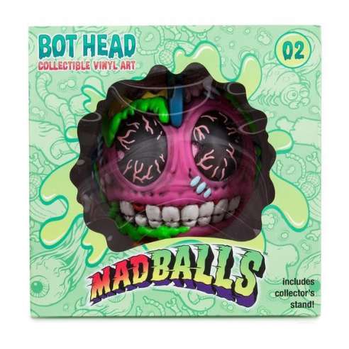 Madballs Bot Head Logo Kidrobot 6