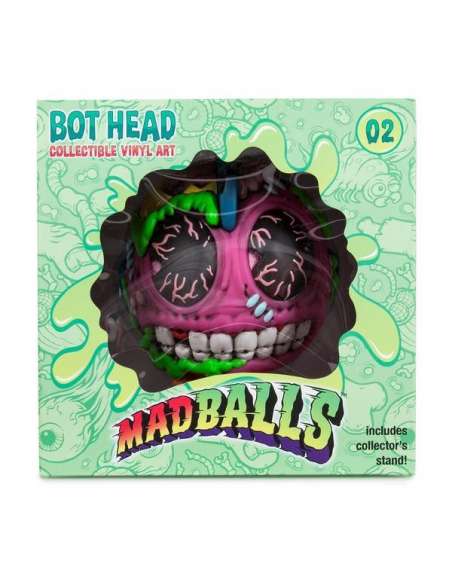 Madballs Bot Head Logo Kidrobot 6
