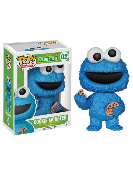 Figura  Funko Pop Barrio Sesamo - Cookie Monster Triki