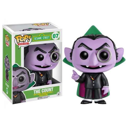Figura  Funko Pop Barrio Sesamo - El Conde Draco
