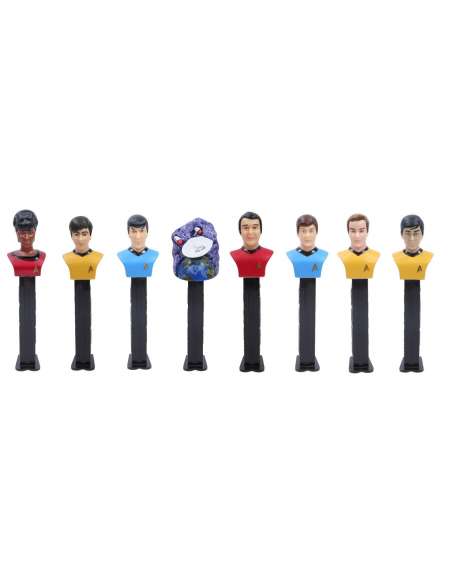 Dispensador Caramelos Pez Set Star Trek