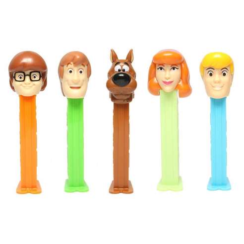 Dispensador Caramelos Pez Set Scooby Doo