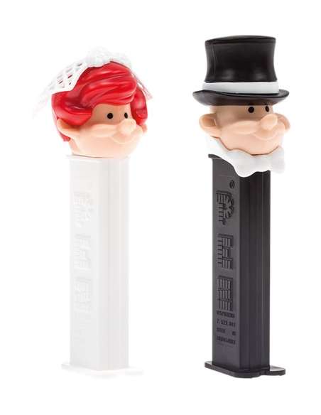 Dispensador caramelos Pez Set Novios