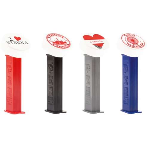 Dispensador caramelos Pez Set I LOVE AUSTRIA