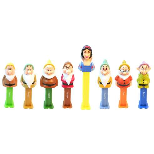 Dispensador Caramelos Pez Set Blancanieves