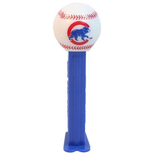 Dispensador Caramelos Pez Baseball Chicago Cubs