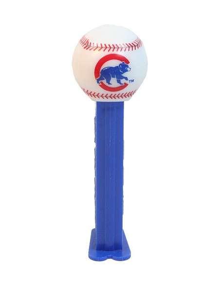 Dispensador Caramelos Pez Baseball Chicago Cubs