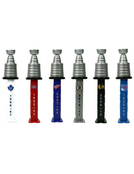 Dispensador Caramelos Pez NHL Stanley Cup Set