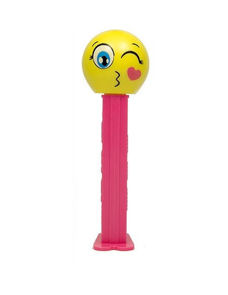 Dispensador Caramelos Pez Emoji Kissing