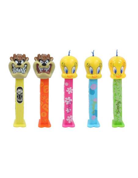 Dispensador caramelos Pez Tweety and Taz 2008 Set