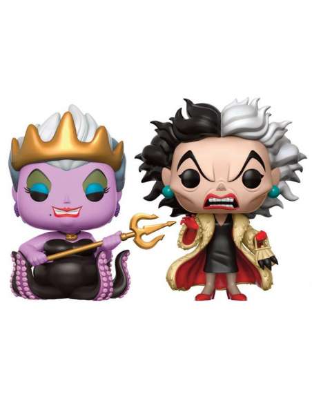 Figura  Funko Pop Disney - Ursula y Cruella de Vil