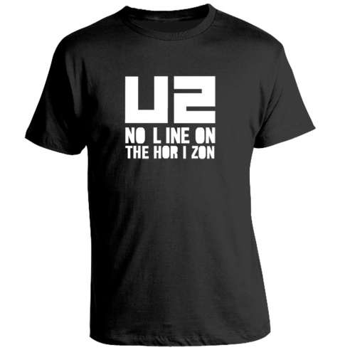 Camiseta U2 No Line On The Horizon