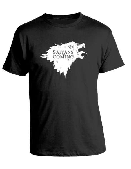 Camiseta Saiyans are Coming Dragon ball