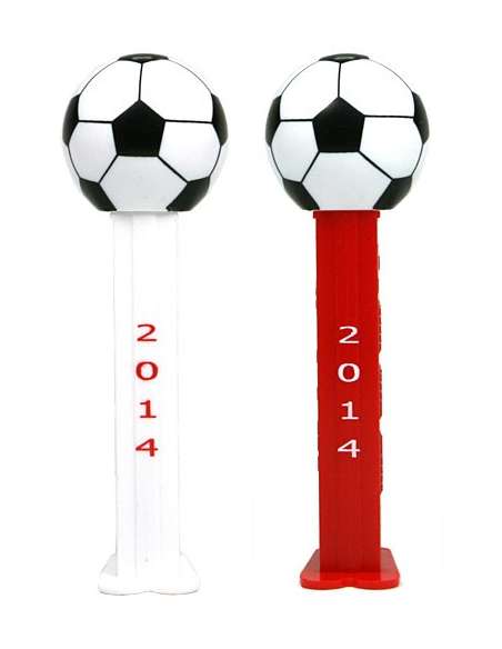 Swiss Soccer Ball 2014  Set  Dispensador Caramelos Pez