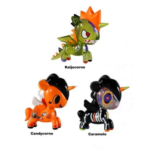 Unicornio Halloween Pack de 3 by Tokidoki