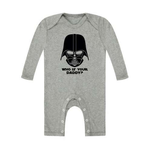 Body Bebe Darth Vader Manga Larga