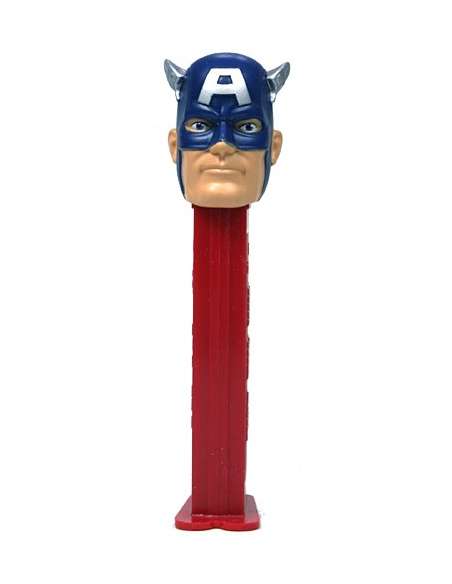 Dispensador Caramelos Pez Capitan America B Red