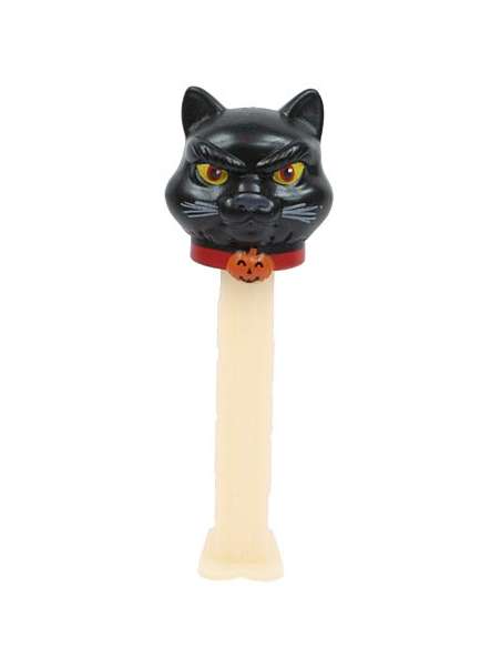 Dispensador Caramelos Pez Halloween Gato GITD