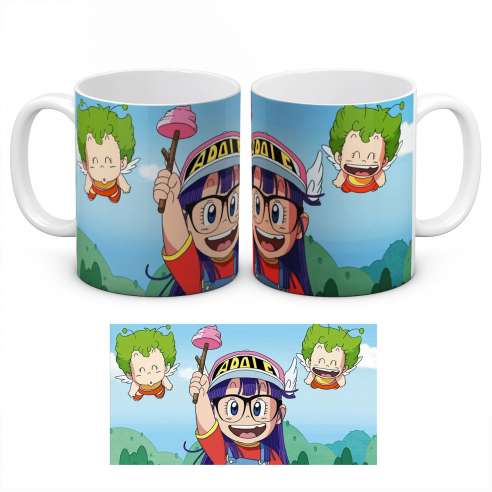 Taza Arale y Gatchan Dr Slump