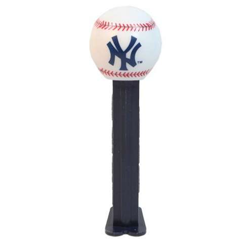 Dispensador Caramelos Pez Baseball New York Yankees B