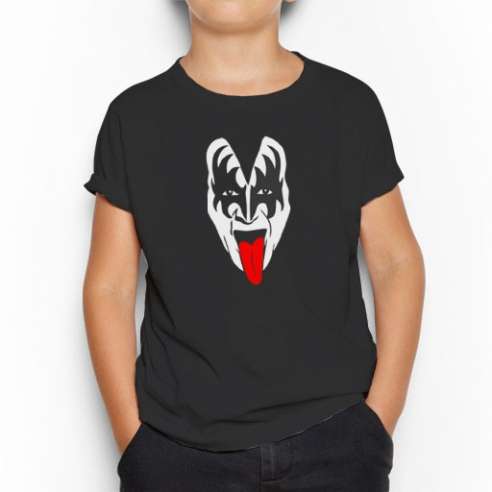 Camiseta Gene Simons Kiss Infantil