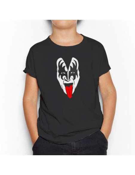 Camiseta Gene Simons Kiss Infantil