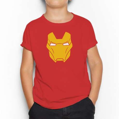 Camiseta Iron Man Mask infantil