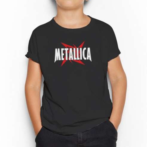 Camiseta Metallica Infantil
