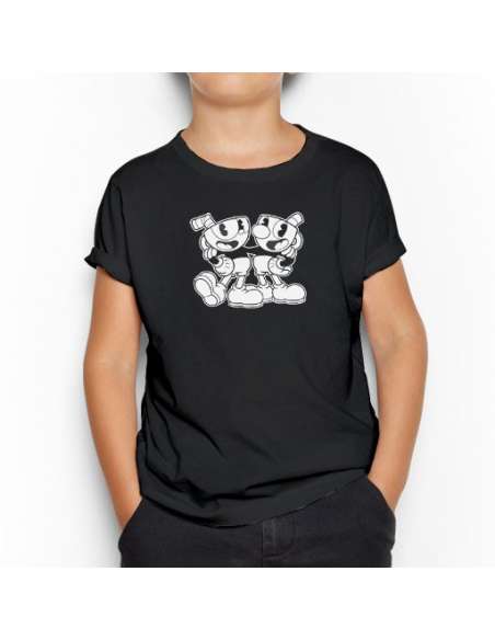 Camiseta Cuphead Infantil