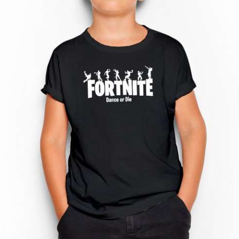 Camiseta Fortnite Dance or Die Battle Royale Infantil