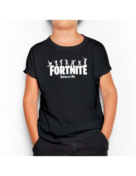 Camiseta Fortnite Dance or Die Battle Royale Infantil