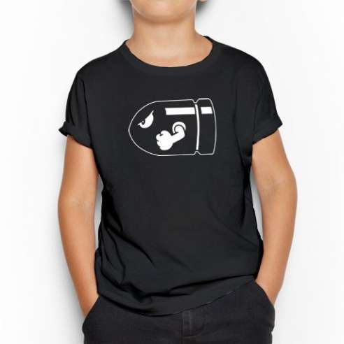 Camiseta Bala Mario Bros infantil