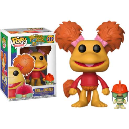 Figura Funko Pop Fraggle Rock Red con Doozer