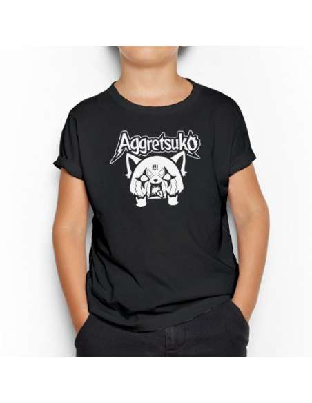 Camiseta Aggretsuko Infantil