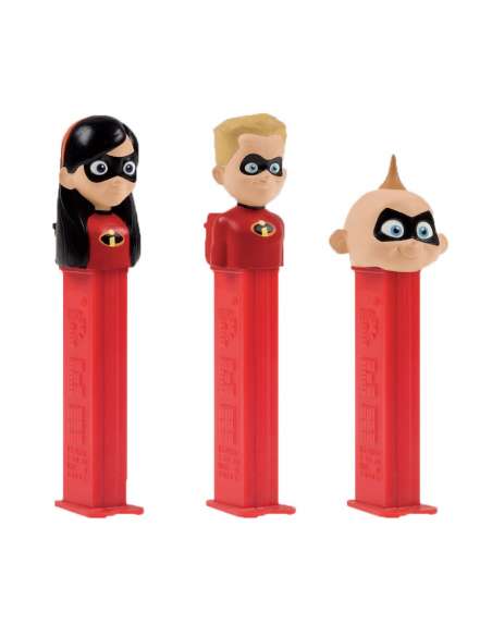 Los Increibles Set Dispensador Caramelos Pez
