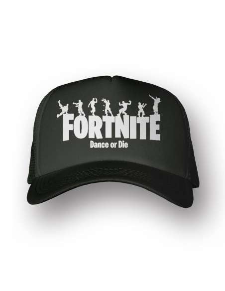 Gorra Fortnite Dance Or Die Black